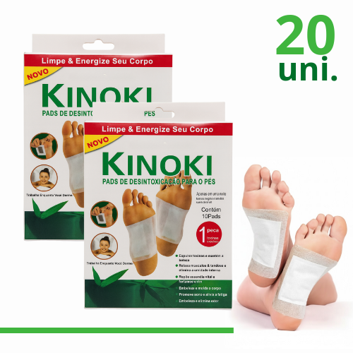 KIT ADESIVO DETOX - 100% NATURAL