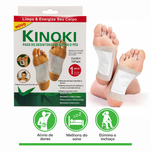 KIT ADESIVO DETOX - 100% NATURAL
