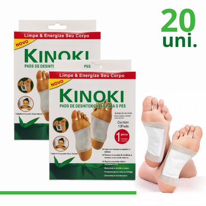 KIT ADESIVO DETOX - 100% NATURAL
